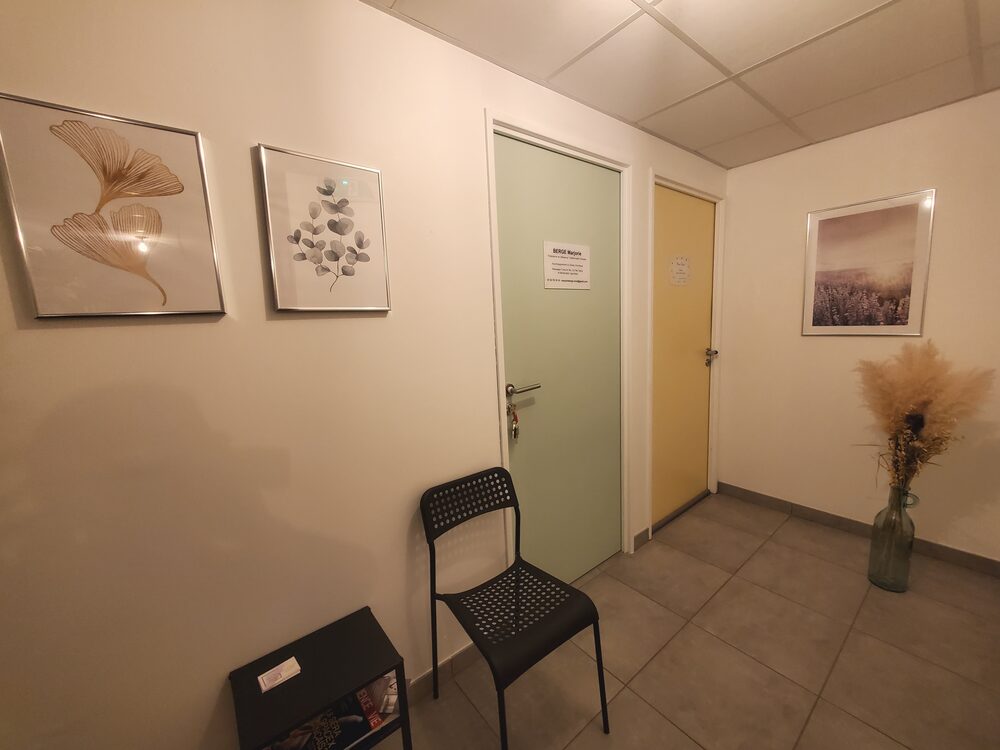 L'entrée du cabinet Marjorie Berge